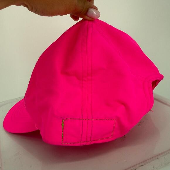 Aviator Nation Snapback Hat Signature Vintage Nylon Venice Beach Hot Pink - Picture 4 of 8